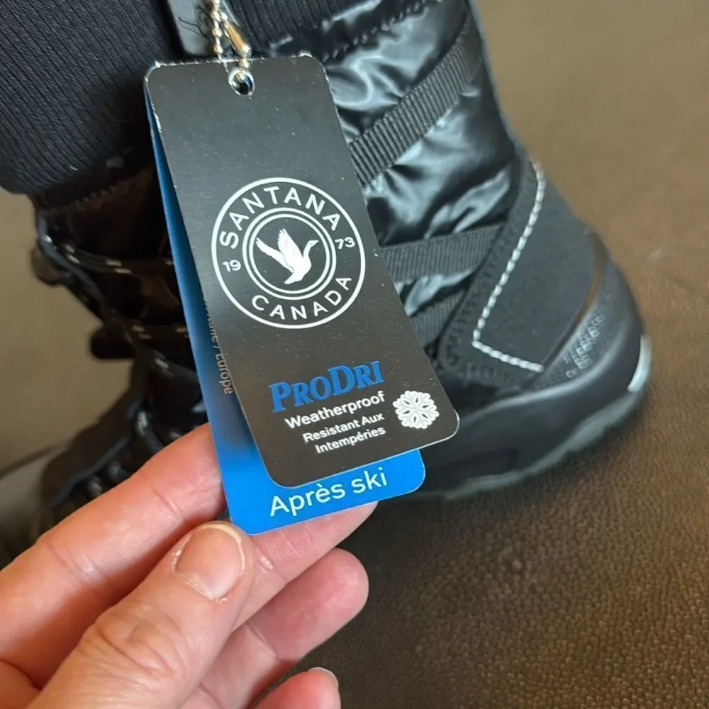 Santana Canada Thea Waterproof Boots Black size 8